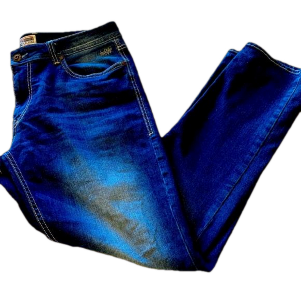Mens Flying Machine Jeans 40 x 32 Slim Tapered Micheal